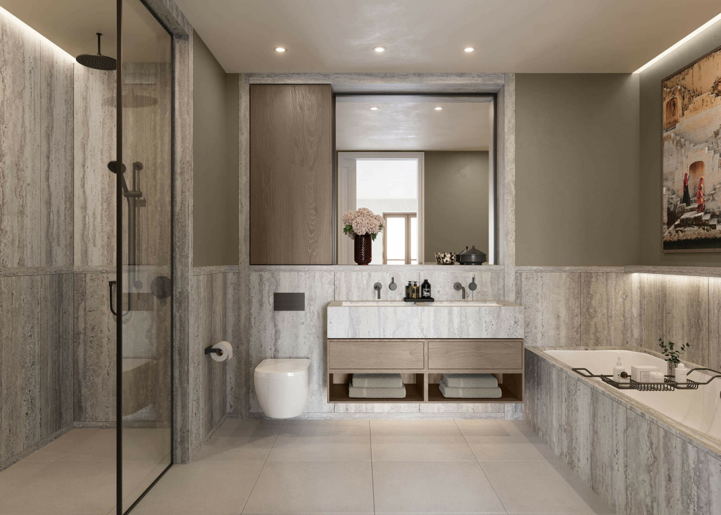 Georgian London has inspired the interiors at 100 George Street