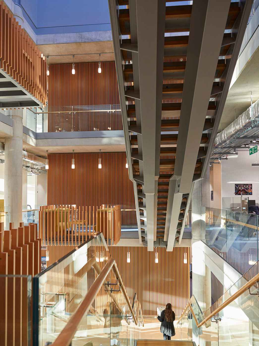 Creating a transparent, interactive research building