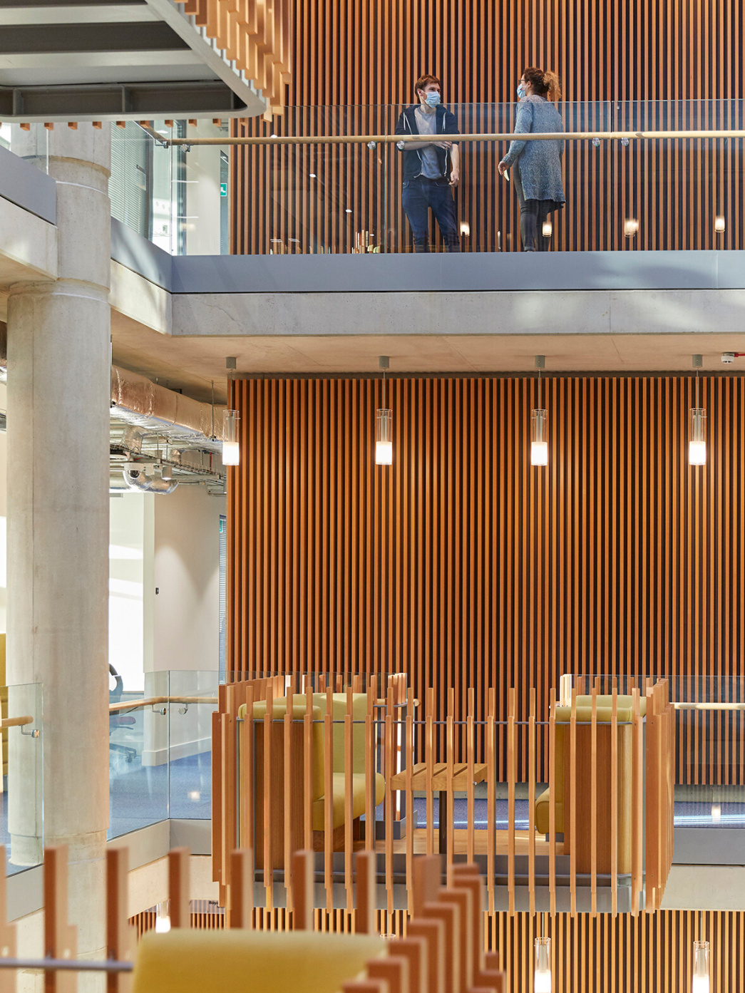 Creating a transparent, interactive research building