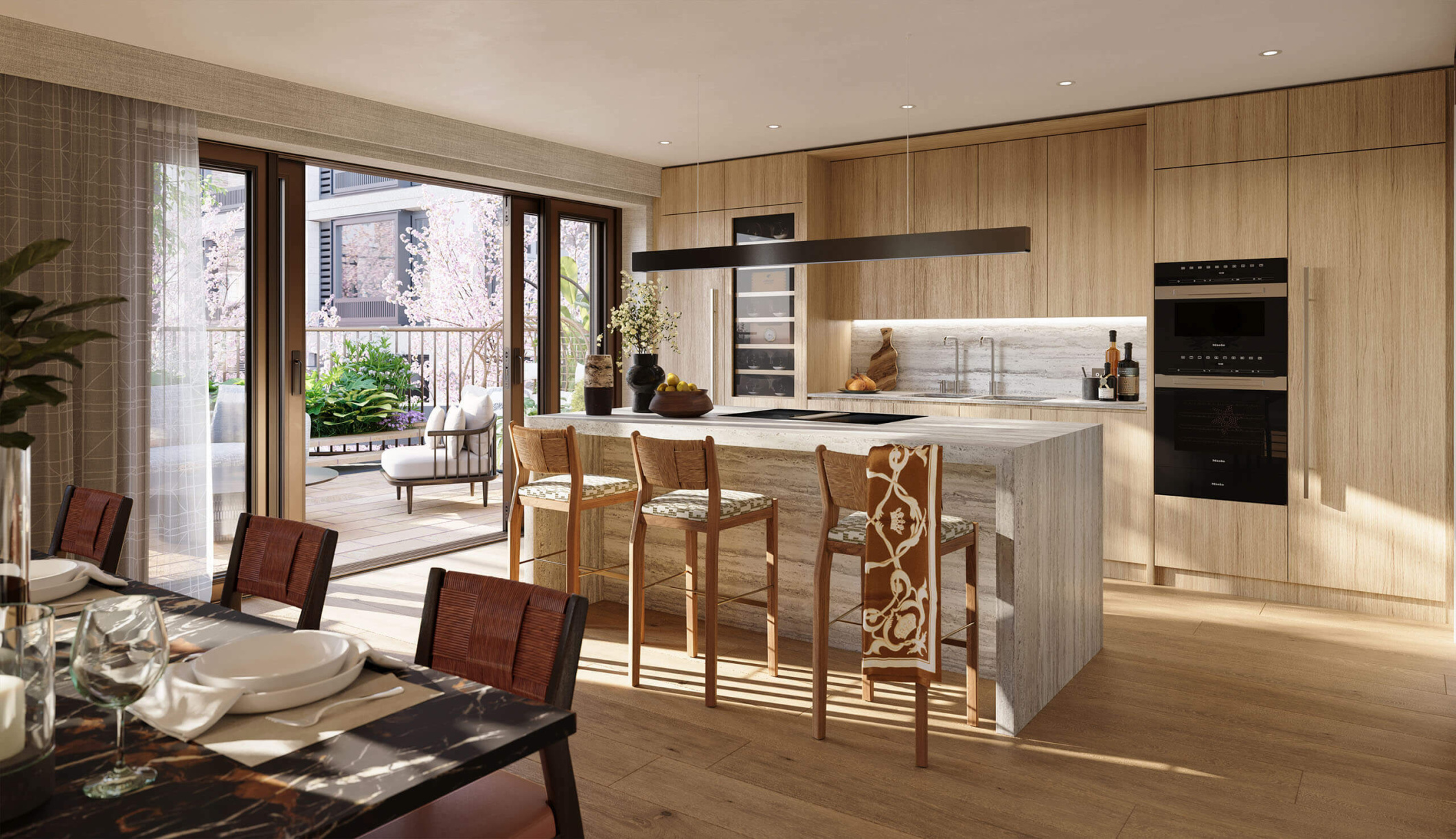 Georgian London has inspired the interiors at 100 George Street